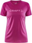 Craft Core Unify Logo Tshirt Damer Kortærmet Tshirts Lilla Xs