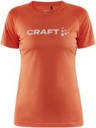 Craft Core Unify Logo Tshirt Damer Tøj Orange Xs