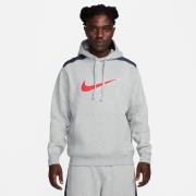 Nike Sportswear Fleece Hættetrøje Herrer Tøj Grå Xl