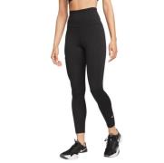 Nike Thermafit One Highwaisted 7/8 Tights Damer Tights Sort L
