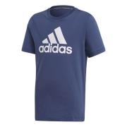 Adidas Must Haves Tshirt Unisex Tøj Blå 140