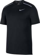 Nike Drifit Miler Tshirt Herrer Kortærmet Tshirts Sort S