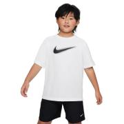 Nike Drifit Multi+ Graphic Training Tshirt Drenge Tøj Hvid 122128 / Xs