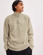 Only & Sons Onsremy Reg 1/4 Zip Swt Trøjer Silver Lining