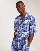 Tommy Jeans Tjm Ao Hawaiian Camp Shirt Ext Kortærmede skjorter Hawaiia...