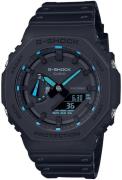 Casio Herreur GA-2100-1A2ER G-Shock Sort/Resinplast Ø45.4 mm