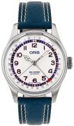 Oris Herreur 01 754 7785 4081-SET Big Crown Hank Aaron Hvid/Læder