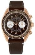 Omega Herreur 329.92.43.51.10.001 Speedmaster Chronoscope Brun/Læder