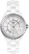 Chanel Dameur H3841 J12 Hvid/Keramik Ø36.5 mm