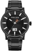 Police Herreur PL15404JSB.02M Sort/Stål Ø42 mm