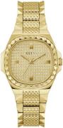 Guess Dameur GW0601L1 Rebellious Guld/Gul guldtonet stål Ø36 mm