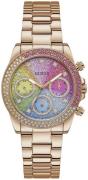 Guess Dameur GW0483L3 Classic Rosa/Rosaguldtonet stål Ø38 mm