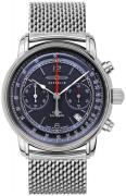 Zeppelin Herreur 8614M3 Los Angeles Blå/Stål Ø42 mm