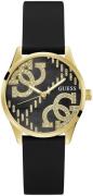 Guess Dameur GW0755L3 Stich Sort/Gummi Ø36 mm