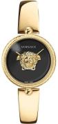 Versace Dameur VECO03122 Palazzo Sort/Guldtonet stål Ø39 mm