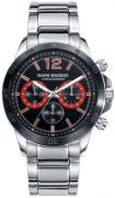 Mark Maddox Herreur HM7003-75 Classic Sort/Stål Ø45 mm