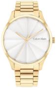 Calvin Klein 25200232 Classic Sølvfarvet/Gul guldtonet stål Ø40 mm