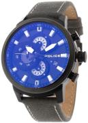 Police Herreur R1451281001 Explorer Blå/Tekstil Ø46 mm