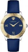 Versace Dameur VEVC00219 Greca Blå/Læder Ø39 mm