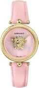 Versace Dameur VECQ01220 Palazzo Rosa/Læder Ø34 mm