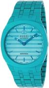 Gucci 25H Dameur YA163315 Blå/Stål Ø40 mm