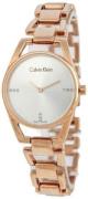 Calvin Klein Dameur K7L2364T Sølvfarvet/Rosaguldtonet stål Ø30 mm