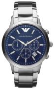 Emporio Armani Herreur AR2448 Renato Blå/Stål Ø43 mm