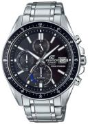 Casio Herreur EFS-S510D-1AVUEF Edifice Sort/Stål Ø46 mm