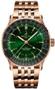 Breitling Herreur R32310251L1R1 Navitimer Automatic GMT 41 Grøn/18