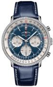 Breitling AB0139631C1P1 Navitimer Blå/Læder Ø41 mm