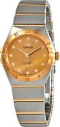 Omega Dameur 131.20.28.60.58.001 Constellation Quartz 28Mm Guld/18