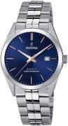 Festina Herreur F20437-B Classic Blå/Stål Ø40 mm