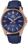 Casio Herreur EFV-150CL-2AVUEF Edifice Blå/Læder Ø42.6 mm