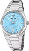 Festina Dameur F20052-5 Swiss Made Blå/Stål Ø35 mm