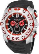 Stührling Original Herreur 348821-32 Aquadiver Sort/Gummi Ø52 mm