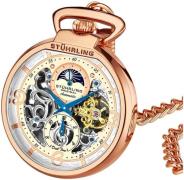 Stührling Original Herreur 991.03 Modena Sølvfarvet Ø48 mm