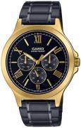 Casio Herreur MTP-V300GB-1A Enticer Sort/Stål Ø41.5 mm