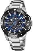 Festina Herreur F20641-2 Chrono Bike Blå/Stål Ø47 mm