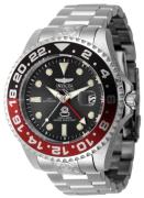 Invicta Herreur 45668 Grand Diver Sort/Stål Ø47 mm