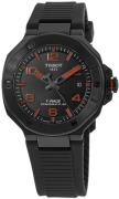 Tissot Herreur T141.807.37.057.00 T-Race Sort/Gummi Ø41 mm