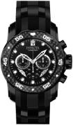 Invicta Herreur 35417 Pro Diver Sort/Stål Ø48 mm