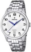 Festina Herreur F20425-1 Classic Sølvfarvet/Stål Ø43 mm