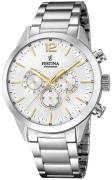 Festina Herreur F20343-1 Sport Sølvfarvet/Stål Ø44 mm