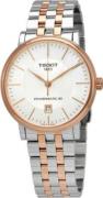 Tissot Herreur T122.407.22.031.01 Carson Sølvfarvet/Rosaguldtonet