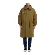 Stilfuld Cross Parka Jakke