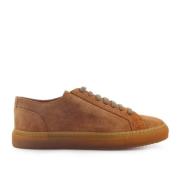 Brun Ruskind Sneakers