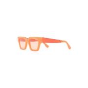 Orange Retro Solbriller med Tilbehør