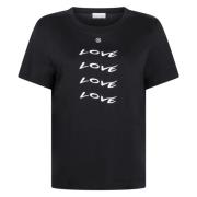 Ninja Love Grafisk Print T-Shirt