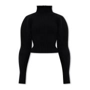 Ribstrikket sweater