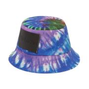 Farverig Tie-Dye Bucket Hat